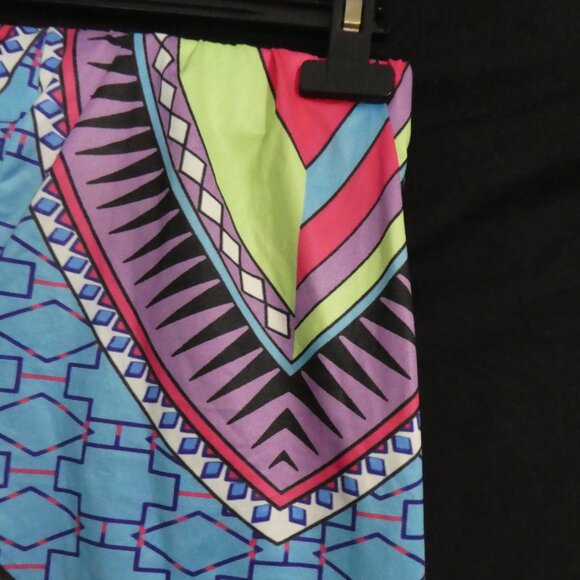 Colorful and Vibrant | Tribal Shorts | 13 inch waist measured - Picture 11 of 14